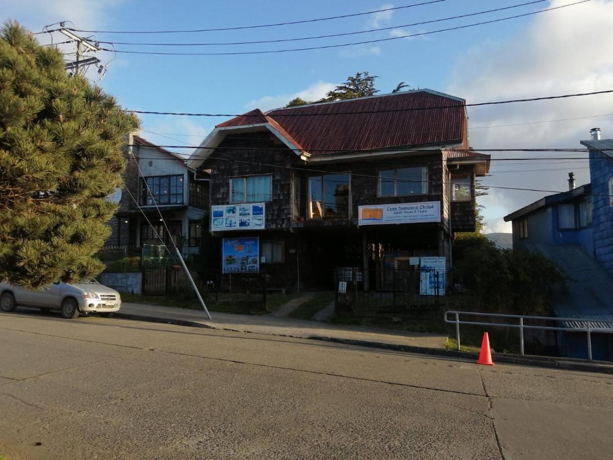 Hostal Casa Damasco Ancud Exteriör bild