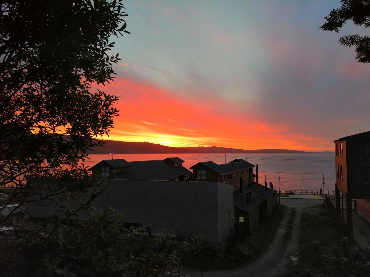 Hostal Casa Damasco Ancud Exteriör bild