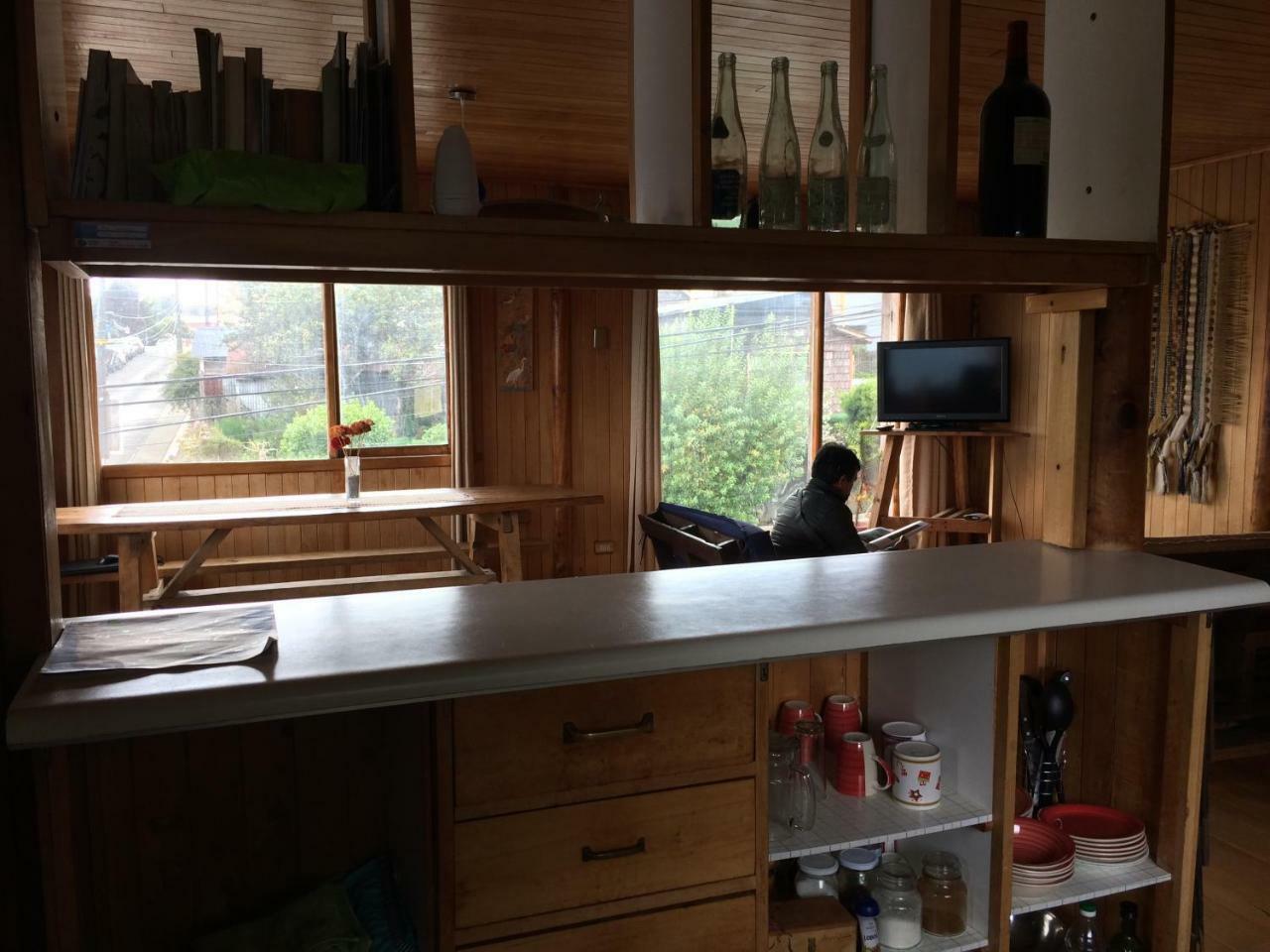 Hostal Casa Damasco Ancud Exteriör bild